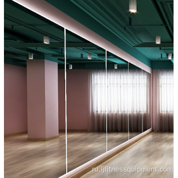 Стеновое зеркало, зеркало для танцевальной комнаты в спортзале